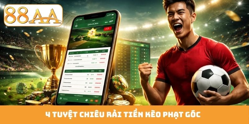 4 tuyệt chiêu rải tiền kèo phạt góc